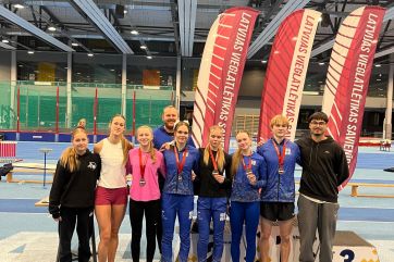 Attēls rakstam: Ogres novada sporta centra audzēkne Sandija Reitmane uzstāda jaunu Latvijas U18 rekordu daudzcīņās