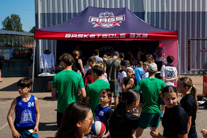 Aizvadīts jau trešais RAGS BB 3x3 basketbola turnīra posms 