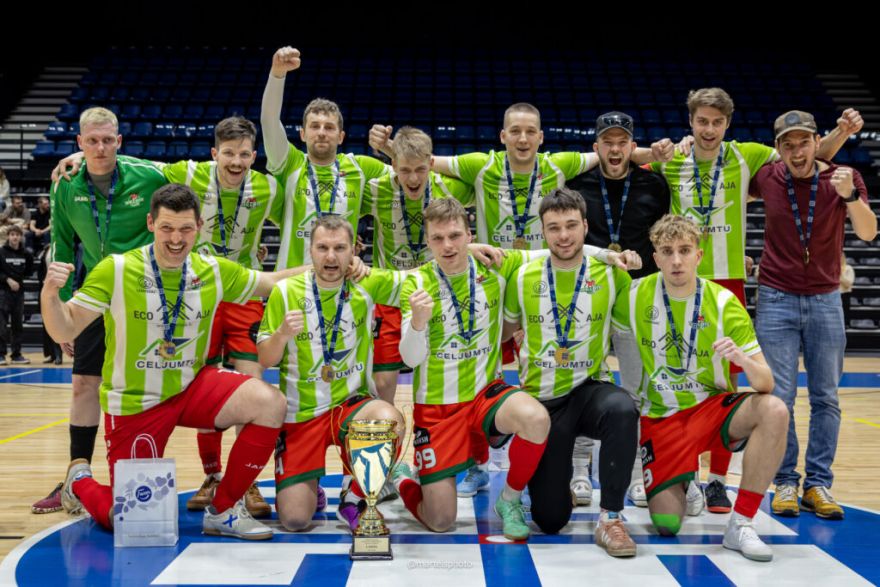 Ogres novada čempione telpu futbolā – "TFK Lats"