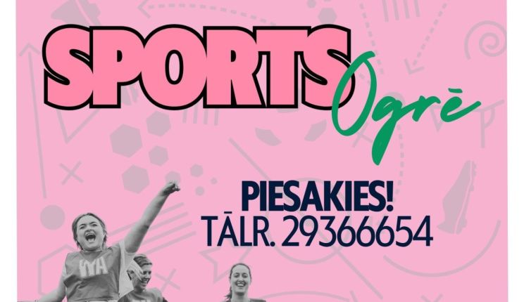 Attēls rakstam: Notiks vasaras dienas nometne “Iekustini savu pasauli: SPORTS Ogrē!”