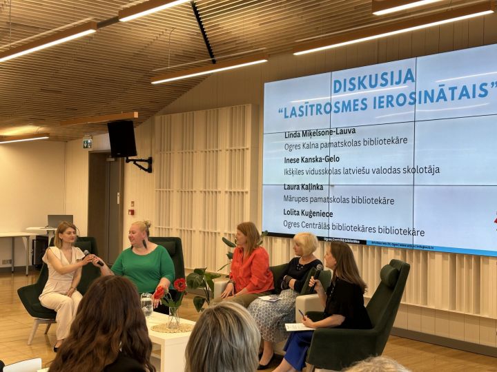 Forumā "Lasītrosme" satiekas pedagogi un bibliotekāri no visas Latvijas