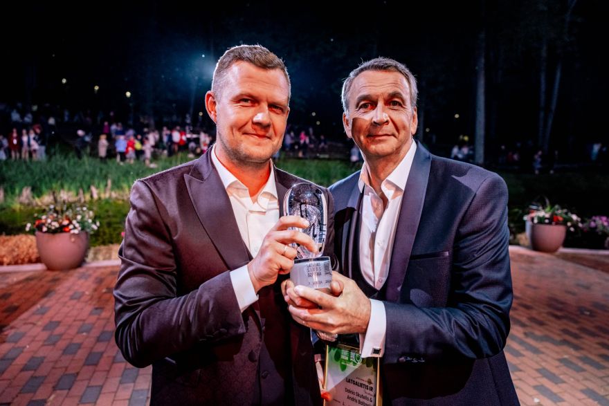 FOTO: Raidījuma “Latvijas Sirdsdziesma” finālā uzvar Dainis Skutelis un Andris Baltacis ar dziesmu “Latgalietis ir”