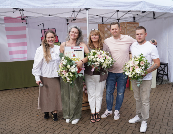 FOTO: Lietus un vējš neaptur Ogres svētkus