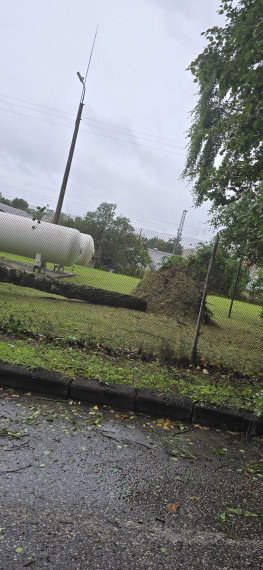 FOTO: Vētras postījumi Tīnūžos un Ogrē