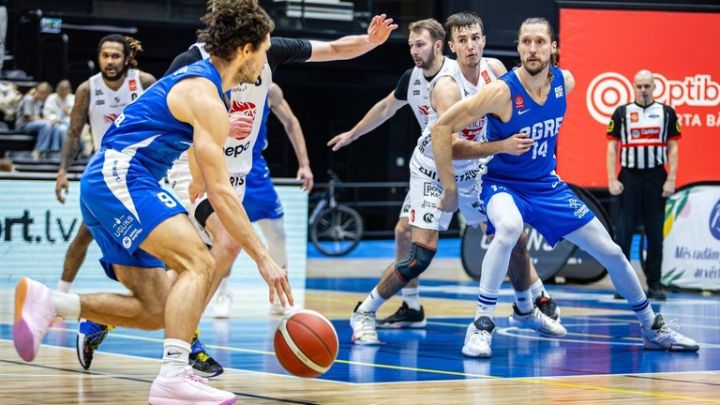 "Ogres" basketbolisti izcīna uzvaru Latvijas-Igaunijas Basketbola līgas mačā