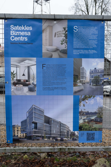 FOTO: Ogres novads pārstāvēts lielformāta arhitektūras izstādē Āgenskalnā