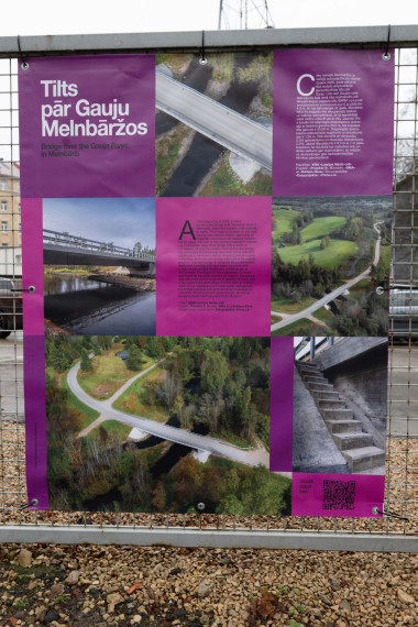 FOTO: Ogres novads pārstāvēts lielformāta arhitektūras izstādē Āgenskalnā