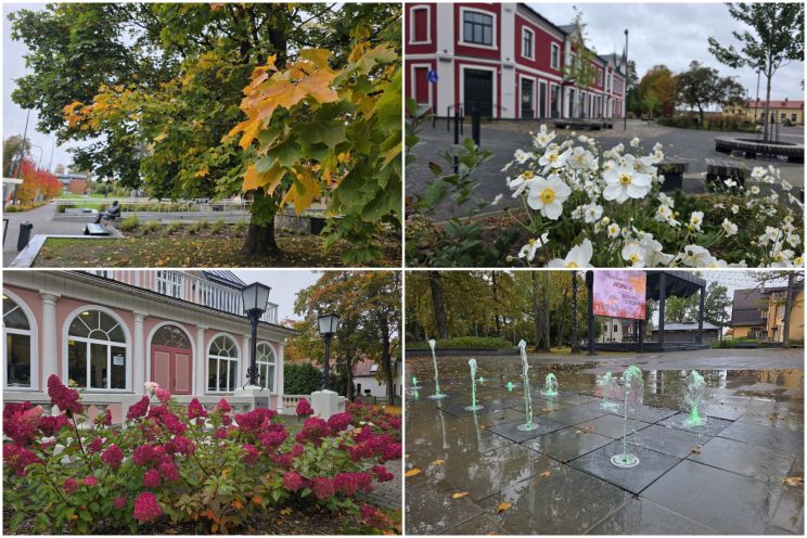 Attēls rakstam: FOTO: Kā no pastkartes! Ogres centrs ietērpies zelta rudens nokrāsās