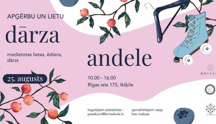Apģērbu un lietu dārza andele
