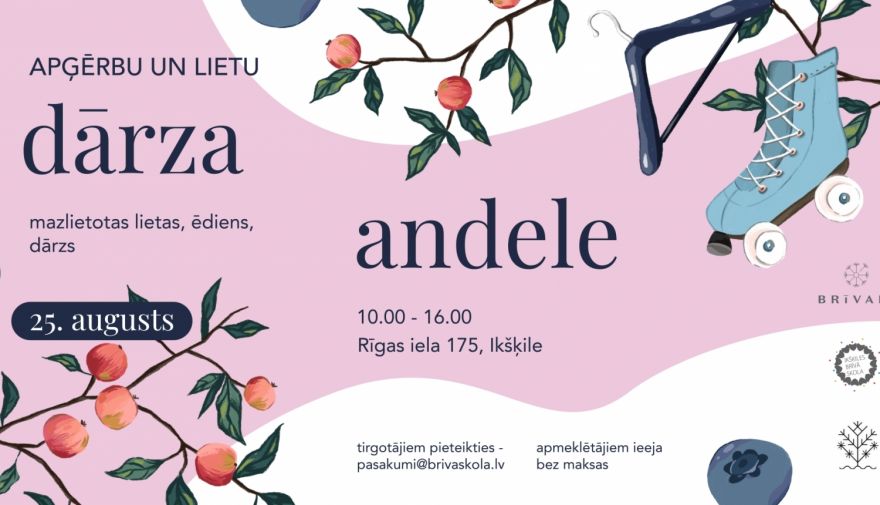 Apģērbu un lietu dārza andele