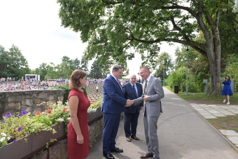 FOTO: Latvijas politiski represēto personu 25. salidojums