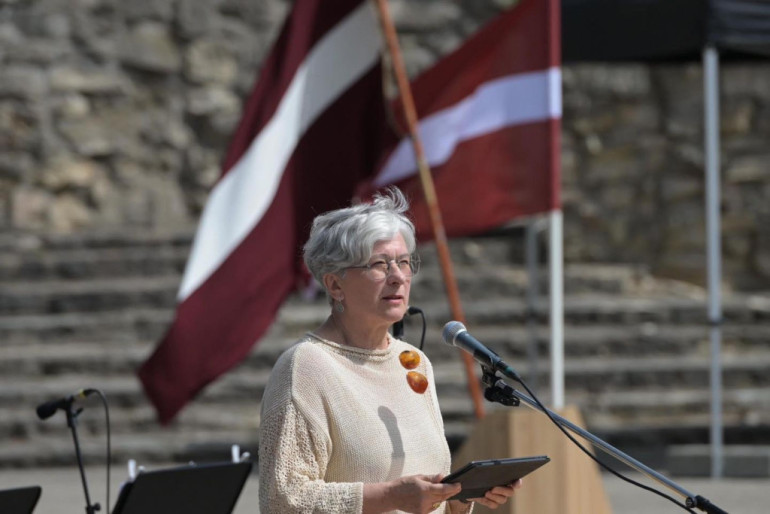 FOTO: Latvijas politiski represēto personu 25. salidojums