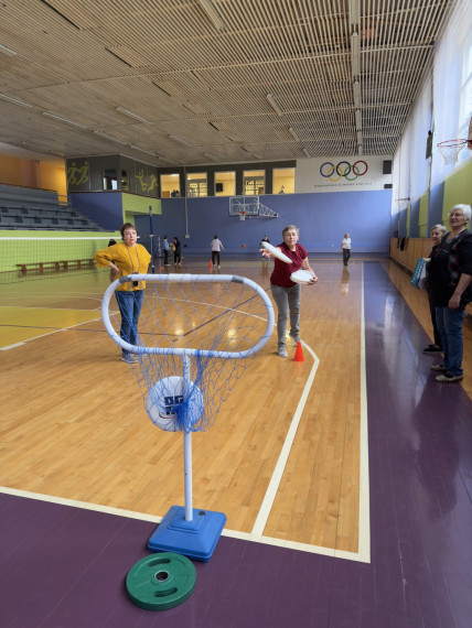 FOTO: Norisinājās Jumpravas pensionāru biedrības "Viedums" sportisko aktivitāšu diena
