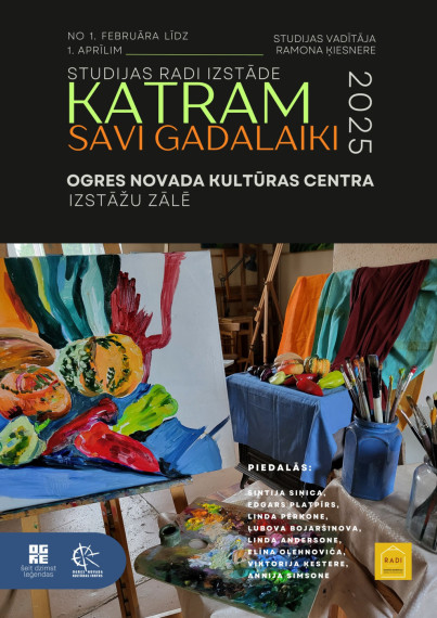 FOTO: Izstāde &quot;Katram savi gadalaiki&quot; Ogres novada Kultūras centrā