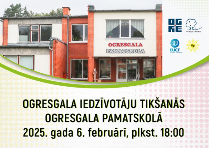 Notiks iedzīvotāju tikšanās ar pašvaldības vadību par Ogresgala pamatskolas pārbūvi