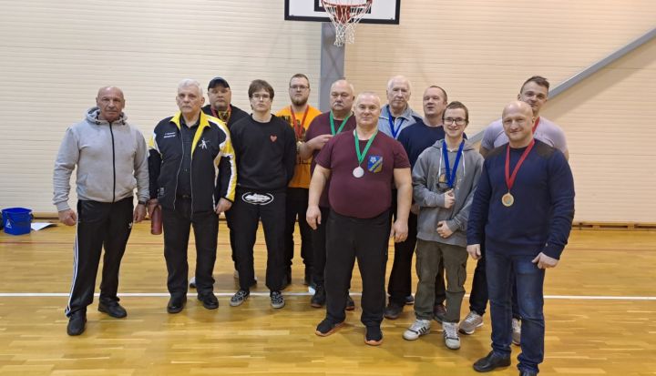Sporta klubam "Rembate" teicami rezultāti Bauskas novada čempionātā spiešanā guļus
