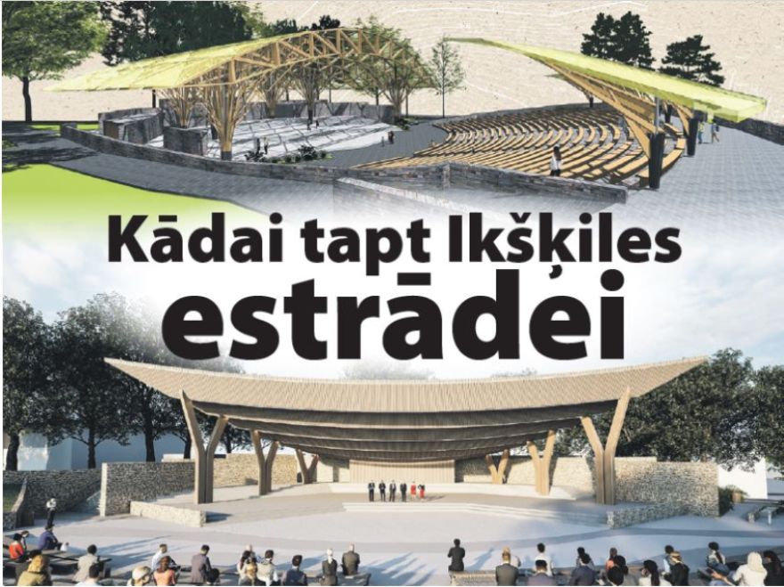 Kādai tapt Ikšķiles estrādei