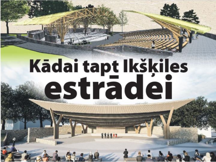 Kādai tapt Ikšķiles estrādei