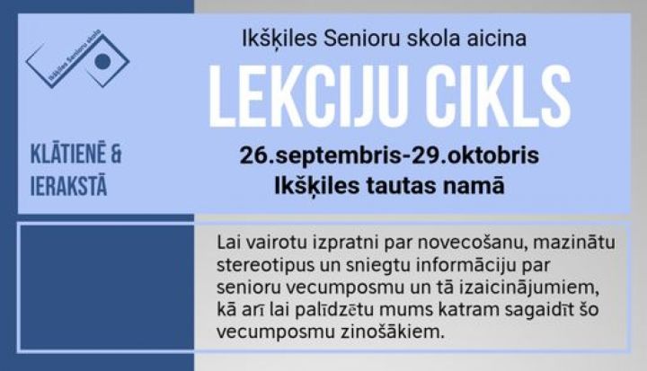 Satikšanās ar novecošanu