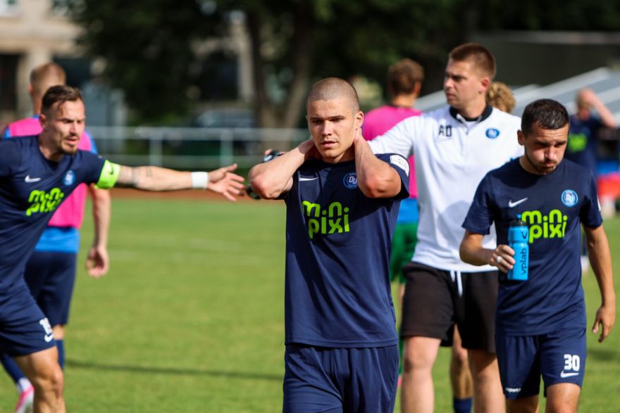 “Ogre United” savā laukumā zaudē daugavpiliešiem