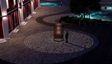 Attēls rakstam: Neatkarības laukuma centrālajam objektam dots nosaukums “Latviešu brīvības klints”