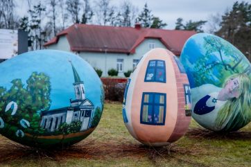 Attēls rakstam: Ar pavasarīgu noskaņu Ogres novads ietērpies Lieldienu rotā