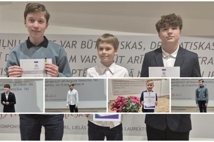 Attēls rakstam: Ogres novada skolēni gūst panākumus skatuves runas konkursā Pierīgā