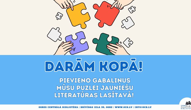 Attēls rakstam: Iespēja pievienoties puzles likšanas maratonam