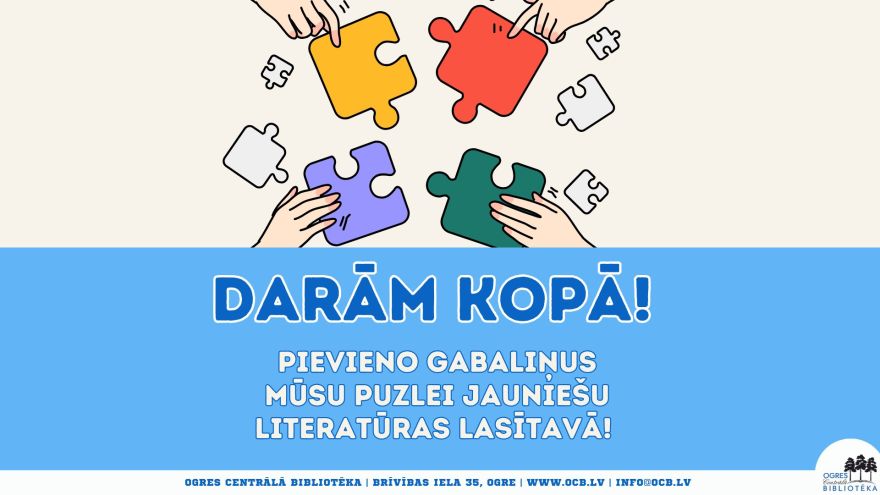 Iespēja pievienoties puzles likšanas maratonam