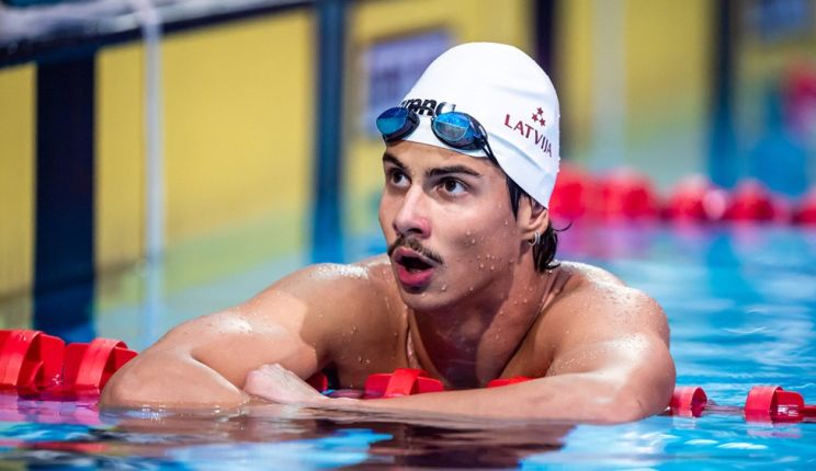 Attēls rakstam: Ikšķilietim Dzirkalim Eiropas U-23 čempionātā 19. vieta 100 m brīvajā stilā