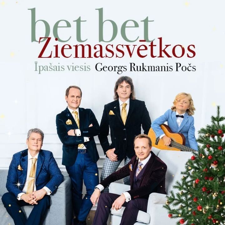 Grupa "bet bet" dodas vērienīgā Ziemassvētku koncerttūrē  pa Latvijas pilsētu koncertzālēm