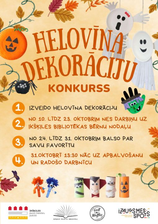 Ikšķiles Helovīna dekorāciju konkurss