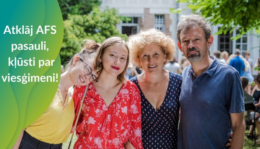 Meklē viesģimenes ārzemju jauniešu - vidusskolnieku uzņemšanai nākošajam mācību gadam