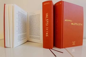 Attēls rakstam: Jauna lasāmviela - Latviski iznākušas Aristotela “Valstslietas”