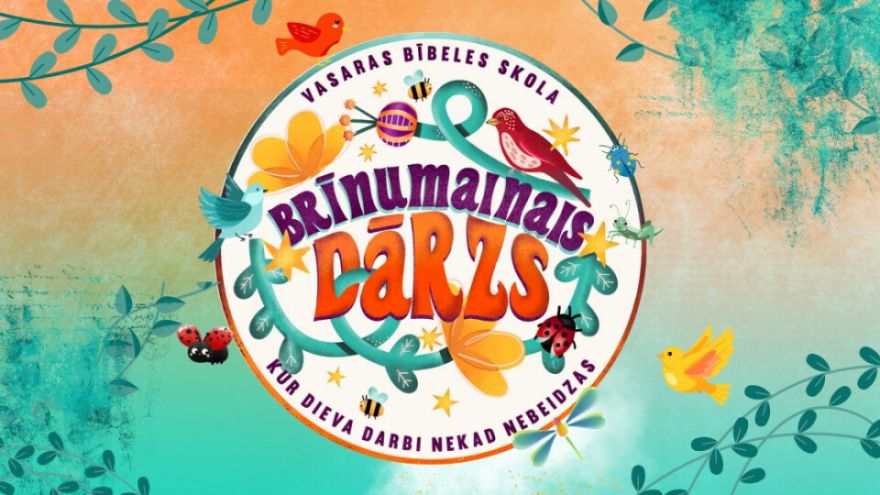 Top jauna Vasaras Bībeles skolas programma „Brīnumainais dārzs”