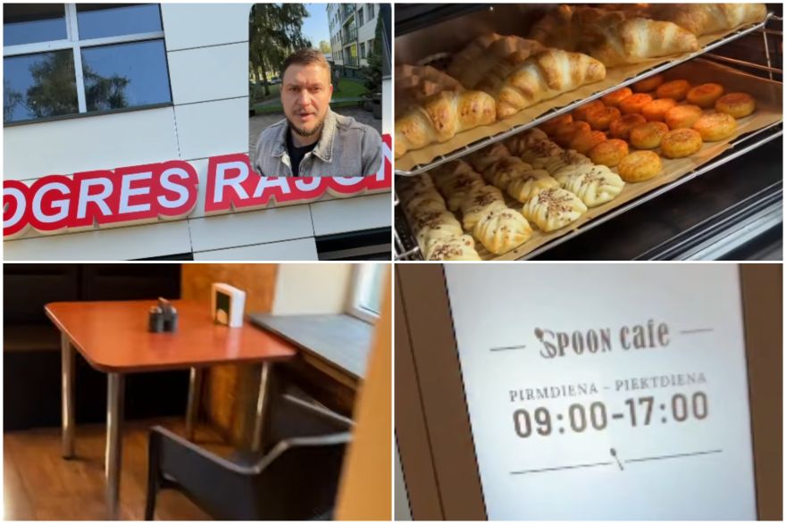 Ogres slimnīcā durvis vērusi "Spoon Cafe" – iedzīvotāji sajūsmā