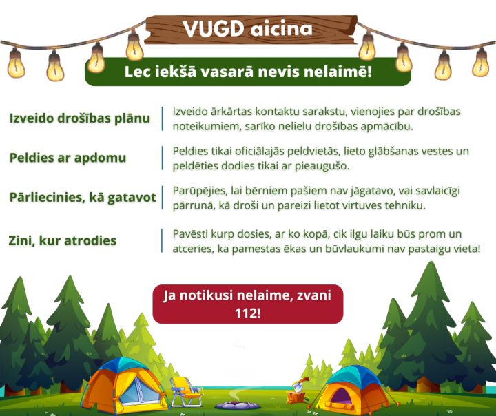 Drošība sākas ar zināšanām un atbildīgu rīcību! Aizvadītajā vasarā ūdenstilpēs izglābti 25, bet gāja bojā – 56 cilvēki