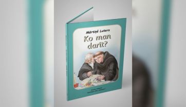 Attēls rakstam: Izdota Mārtiņa Lutera biogrāfija mazajiem