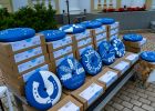 Attēls rakstam: Svētku dalībnieku apgleznotās pērles nonākušas Rīgā