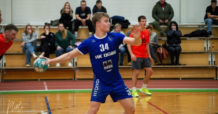 Handbola klubs “ONSC/HK Ogre” ar uzvaru sāk pusfināla sēriju pret “Ulbroka SK”