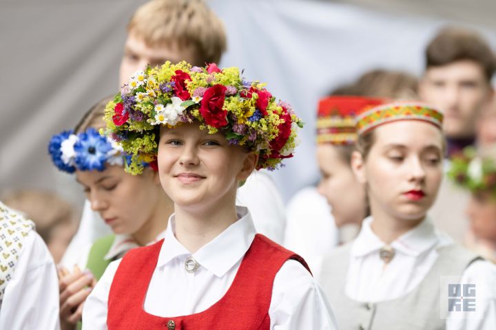 Foto: Godināšana un novadu satikšanās Viesturdārzā