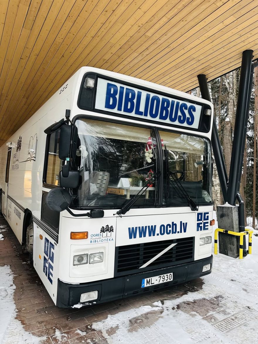 Otrdien bibliobuss dosies uz 11 pieturvietām