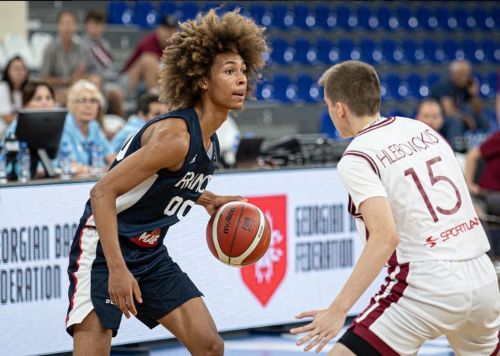 Latvijas U16 izlase ar Vilcānu un Hlebovicki sastāvā zaudē francūžiem un finišē 6. vietā