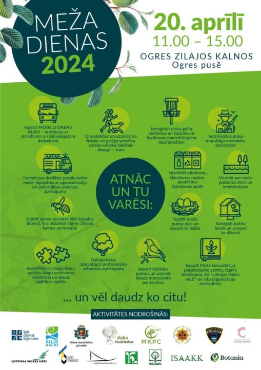 Meža dienas 2024 Ogres Zilajos kalnos