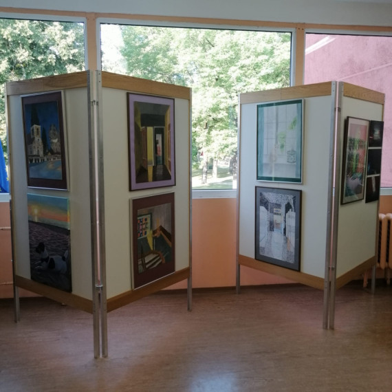 Ogres Mūzikas un mākslas skolas Suntažu Mākslas studijas "Rudens izstāde"