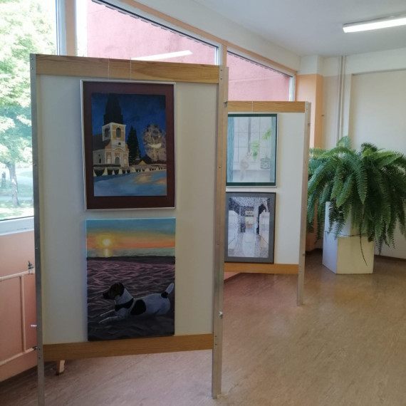 Ogres Mūzikas un mākslas skolas Suntažu Mākslas studijas "Rudens izstāde"