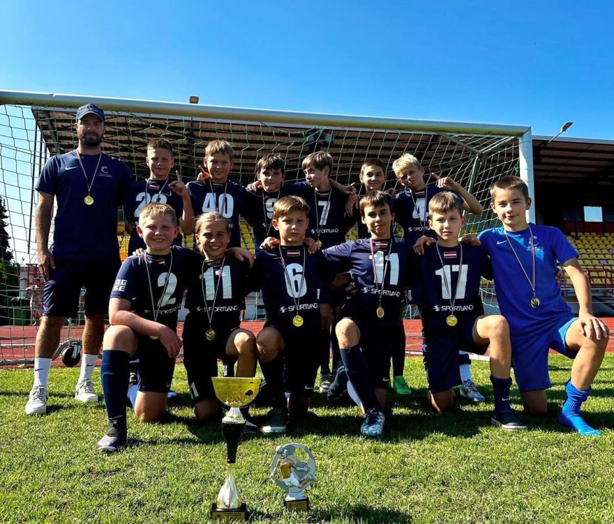 Ogres jaunajiem futbolistiem 1. vieta Vidzemē