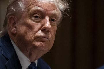 Attēls rakstam: "Kā to saprast?" Tramps ar izteikumiem par veselas civilizācijas bojāeju uzkurina spriedzi sociālajos tīklos