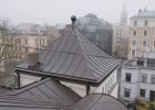 Attēls rakstam: Pabeigta baznīcas jumta atjaunošana adventistu ēkai Rīgā