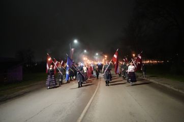 Attēls rakstam: FOTO: Ogre svin Lāčplēša dienu